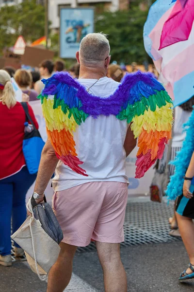 Valencia Spanya Haziran 2023 Valencia Lgbt Gay Gururunu Kutlayan Protestocular — Stok fotoğraf
