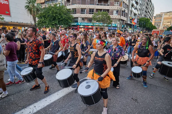 Valencia Spanya Haziran 2023 Valencia Lgbt Gay Gururunu Kutlayan Protestocular — Stok fotoğraf