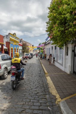 Olinda, Pernambuco, Brezilya. - 02.09.2024. - Olinda sokakları yaklaşan karnaval için hazırlandı.