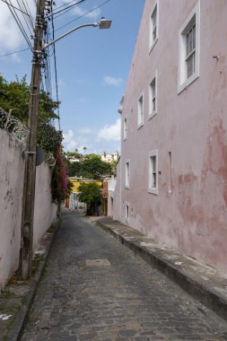 Olinda, Pernambuco, Brezilya. - 02.09.2024. - Olinda sokakları yaklaşan karnaval için hazırlandı.