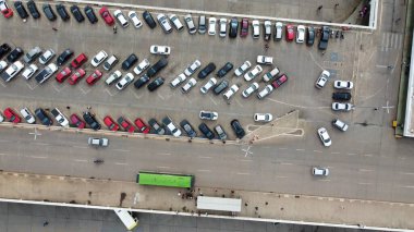 Brasilia, Brezilya - 10 Mart 2023: Brezilya 'da hava trafiği - Brasilia, Distrito Federal, Brezilya