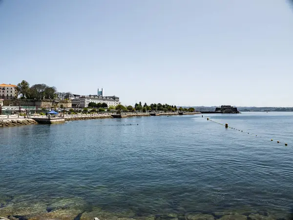 İspanya 'daki La Coruna' daki Abente y Lago hastanesinde. Yüksek kalite fotoğraf
