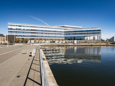 04.02.2025 Aarhus, Danimarka: Navitas binası Aarhus Liman Üniversitesi 'nin bir parçasıdır.