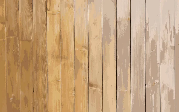 Naturholzhintergrund Tisch Oder Fußbodenoberfläche Realistische Vektorillustration Der Holztextur Realistischer Brauner — Stockvektor