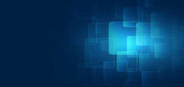 Geometrik arkaplan, sunum ve afiş için yüksek teknolojili ışık elemanları. Tıbbi, teknoloji ya da bilim tasarımı. Kare yapısı soyut arkaplan. Modern teknik arkaplan.