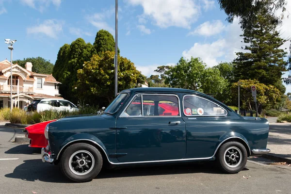 Hobart Tasmanien Australien Januar 2023 Britischer Oldtimer Broadspeed Mini Fastback — Stockfoto