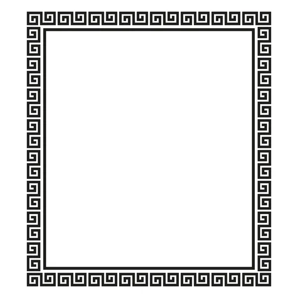 stock vector Illustration black geometric stained glass frame on white background