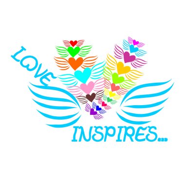 Renkli parlak soyut vektör çizimi 