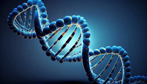 DNA Helix Background Realistic