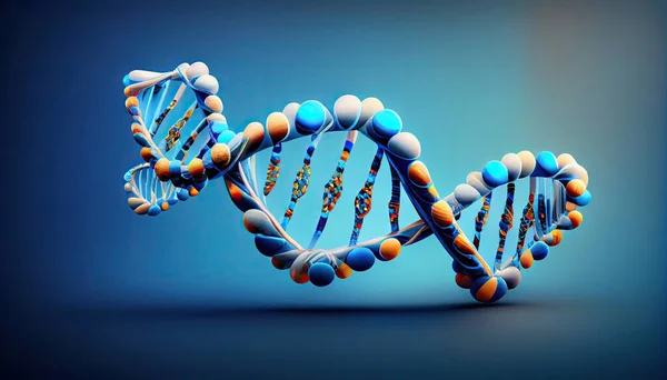 DNA Helix Background Realistic