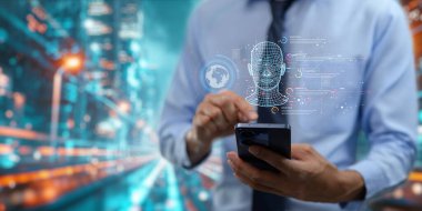 Yapay Zeka, yapay zeka, teknoloji kullanan akıllı robot yapay zeka, komut girerek bir şeyler üretmek için yapay zeka, yapay zeka, yapay zeka,.