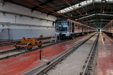 Depo Hostiva Prag metrosunun üç depolarından ikincisidir ve Prag 'ın 10..