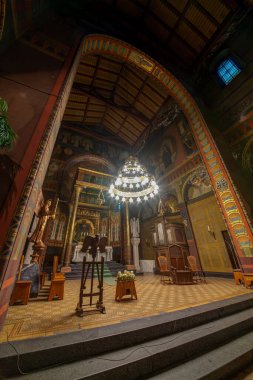 Aziz Gabriel Manastırı Beuron Cemaati 'nin Benedictine rahibelerinin eski bir dini evidir. Bölgede ilk olarak Bakire Meryem 'in Anonsları manastırı yer aldı..