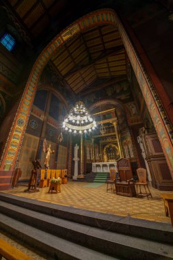 Aziz Gabriel Manastırı Beuron Cemaati 'nin Benedictine rahibelerinin eski bir dini evidir. Bölgede ilk olarak Bakire Meryem 'in Anonsları manastırı yer aldı..