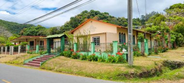 Panama, Boquete Town, Seventh Day Adventist Church, exterior view. Shoot on March 28, 2022
