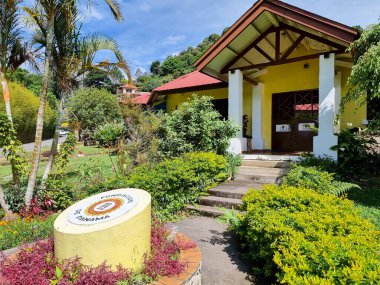 Panama, Boquete kasabası, Umut Evi bebekliklerinde çocuklara yardım eden ve onlara destek olan bir vakıf. Çekim 21 Mayıs 2022