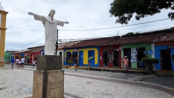 Arraial Ajuda District Porto Seguro Brazil January 2023 View Nossa — Αρχείο Βίντεο