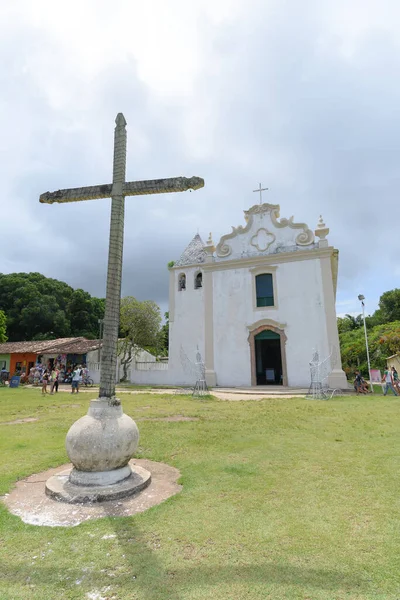 Porto Seguro January 2023 Mother Church Nossa Senhora Pena Located — 图库照片