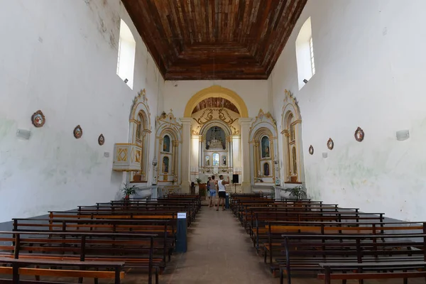 Porto Seguro Brazil January 2023 Indoors Mother Church Nossa Senhora — стокове фото