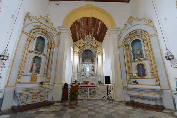 Porto Seguro Brazil January 2023 Indoors Mother Church Nossa Senhora — Foto de Stock