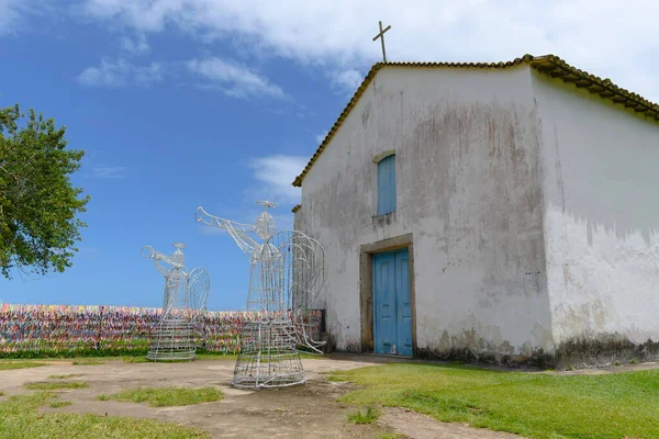 Porto Seguro Brazil January 2023 Chapel Sao Benedito Historic Center — Stock Photo, Image