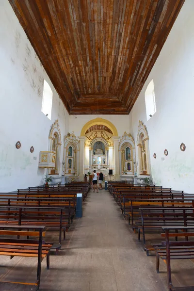 Porto Seguro Brazil January 2023 Indoors Mother Church Nossa Senhora — Foto Stock