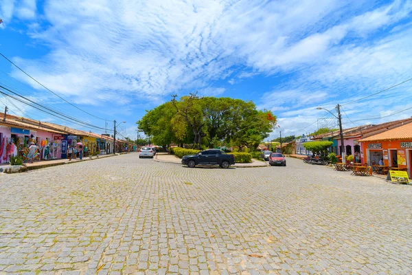 Arraial Ajuda Distrito Porto Seguro Brasil Janeiro 2023 Vista Brigadeiro — Fotografia de Stock