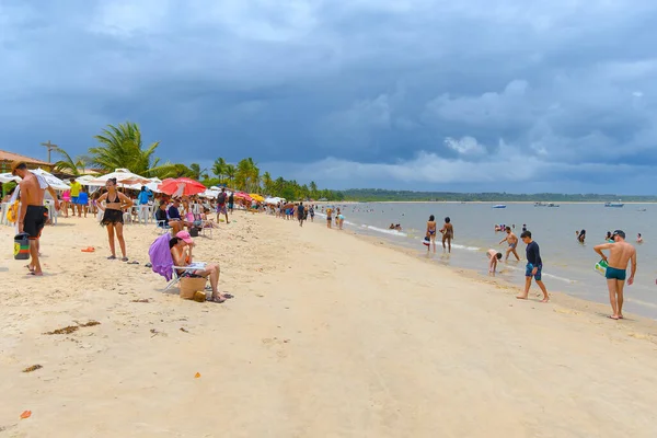 Santa Cruz Cabralia Brezilya Ocak 2023 Coroa Vermelha Plajı Bahia — Stok fotoğraf