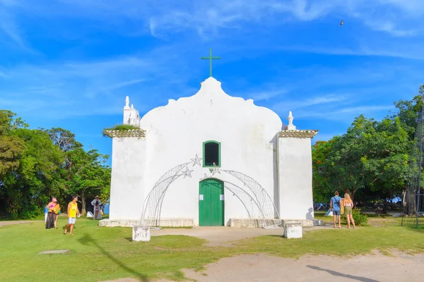 Trancoso Powiat Porto Seguro Brazylia Styczeń 2023 Widok Kościół Sao — Zdjęcie stockowe