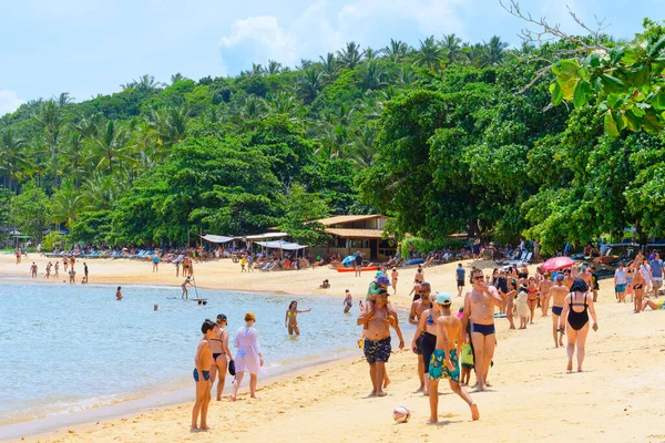 ポルト セグロ ブラジル 2023年1月7日 バイーア州の美しい観光ビーチ エスペロビーチの景色 — ストック写真
