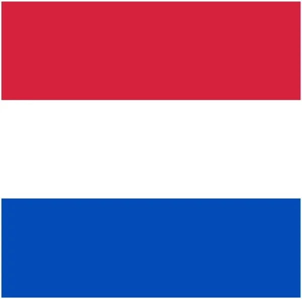 Bandeira Holandesa Cores Fundo Bandeira Países Baixos — Vetor de Stock