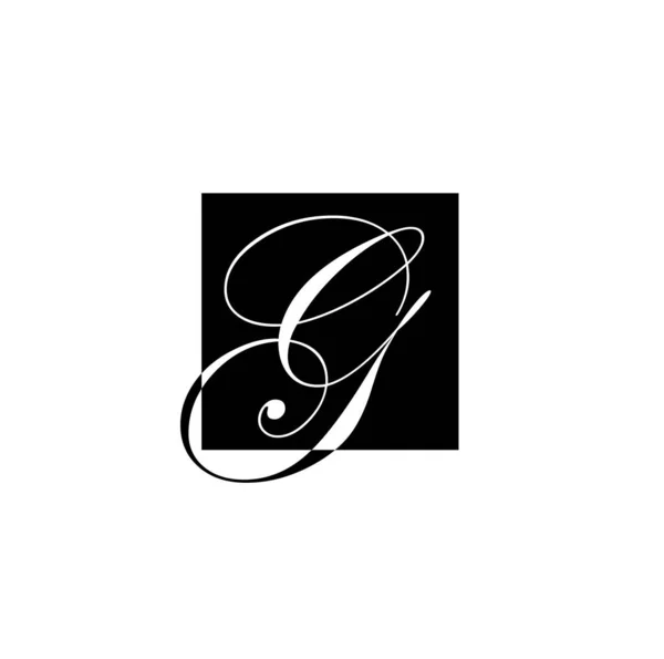 G涡旋的单字 G品牌图标 — 图库矢量图片