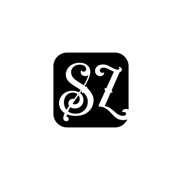 Markenname Anfangsbuchstabensymbol Monogramm — Stockvektor