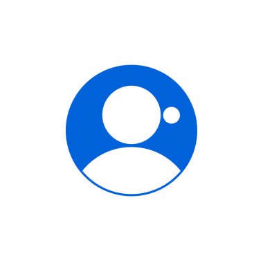 Uygulama profil simgesi. Kadınlar çevrimiçi DP grafik simgesi.