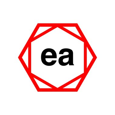 EA şirketinin ilk harf simgesi. EA monogramı.