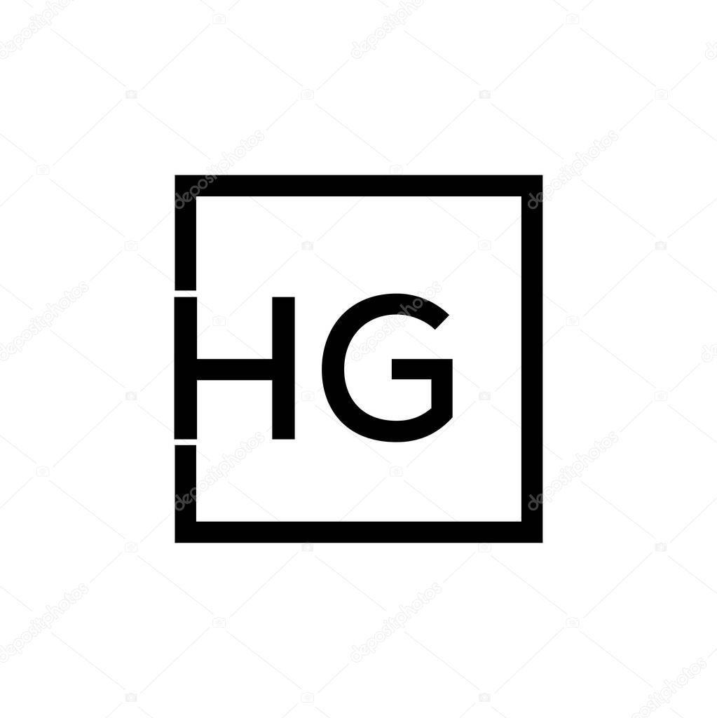 HG brand name initial letters icon.