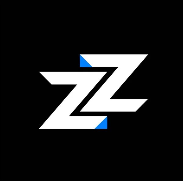 Zz品牌首字母说明性图标 — 图库矢量图片