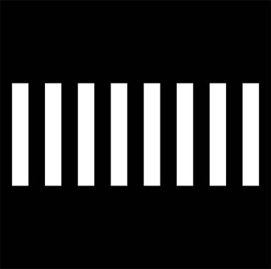 Yol beyaz zebra vektör çizimi.