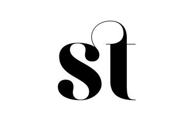 ST şirket adı ilk harf simgesi.