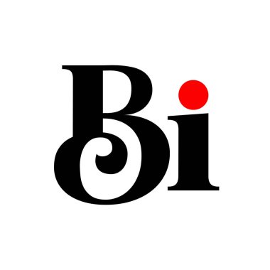 BI şirket adı ilk harf simgesi