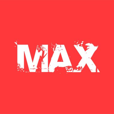 En fazla şirket adı tipografi simgesi.