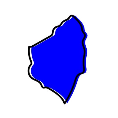 Atlantico Kolombiya Harita İllüstrasyonu