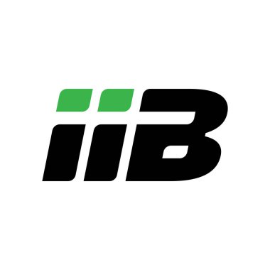 iB marka adı yeşil yapraklı ilk harfler.