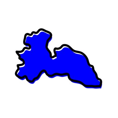 Gana vektör haritasının Bono Bölgesi grafiği