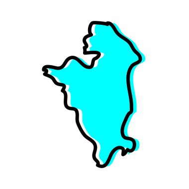 Gana vektör haritasının Oti Bölgesi grafiği