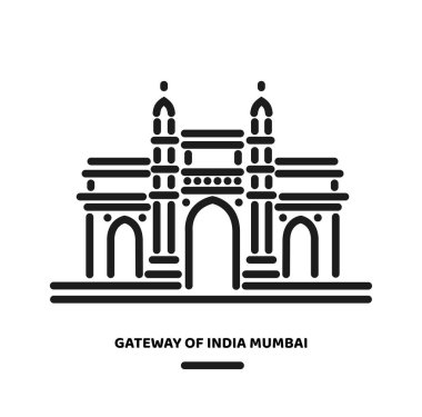 Hindistan 'ın Ağ Geçidi Mumbai resim simgesi.