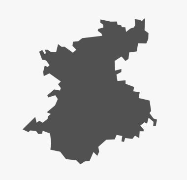 Belgavi Bölgesi haritası Karnataka Eyaleti Hindistan