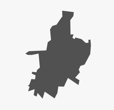 Kolar Bölgesi haritası Karnataka Eyaleti Hindistan