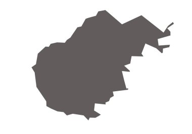 Sheopur İlçe Haritası Madhya Pradesh Eyalet Haritasına Vurgulandı