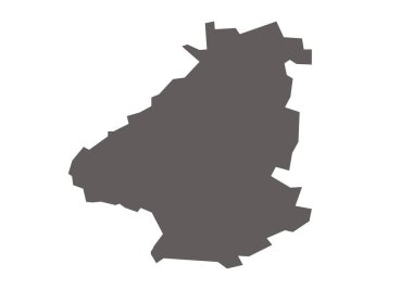 Singrauli İlçe Haritası Madhya Pradesh Eyalet Haritasına Vurgulandı